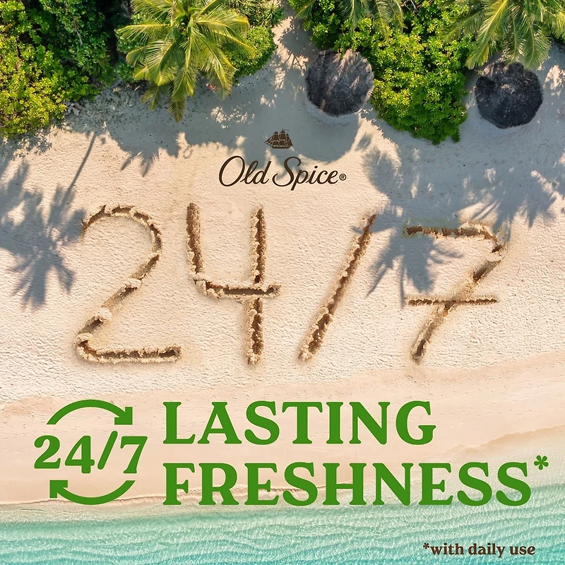 Désodorisant Old Spice Fiji, parfum de palmier, 85 g