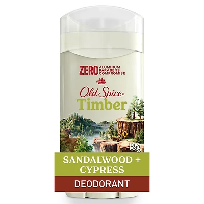 Désodorisant Old Spice pour hommes Timber avec parfum de bois de santal, 85 g