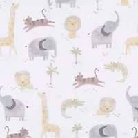 Fitted Knit Baby Crib Sheet Rainbows