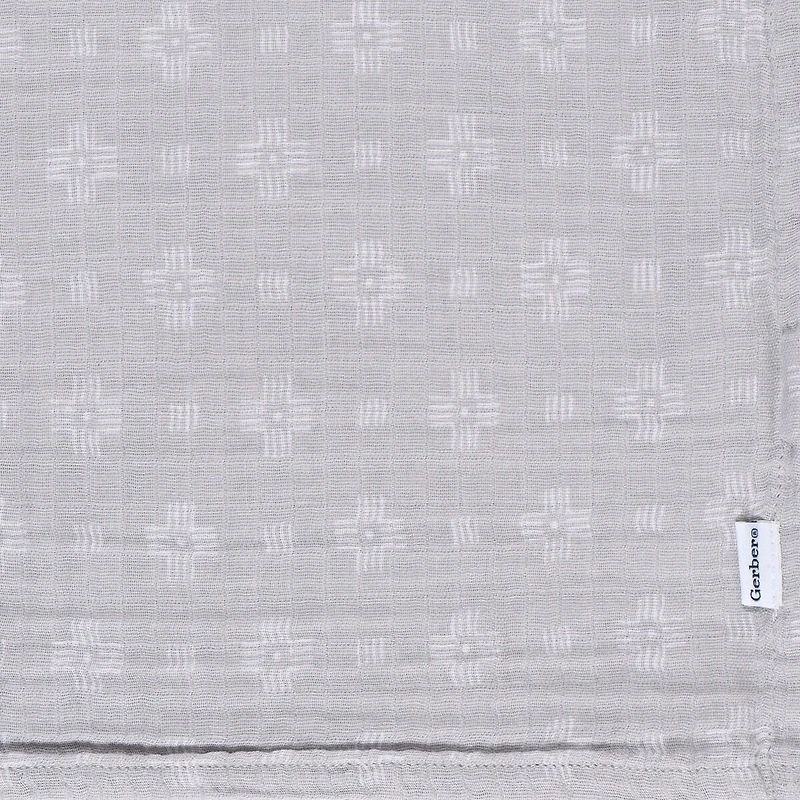 Couvertures Bébé En Mousseline Animaux + Géométrie (Lot De 2