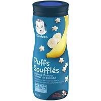 SOUFFLÉS GERBER Saveur de banane, collations pour bébés