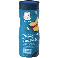 SOUFFLÉS Saveur de Pêche Collations pour Bébés