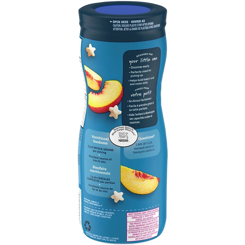 PUFFS Peach Baby Snacks