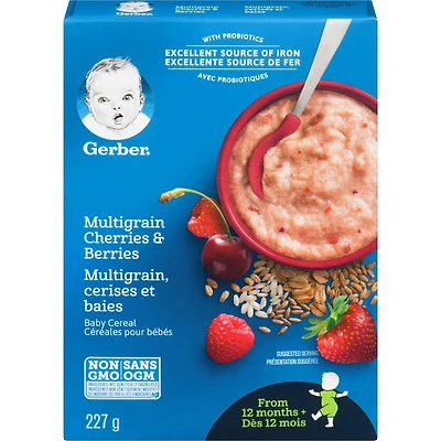 Stage 4 Multigrain Cherries & Berries Baby Cereal