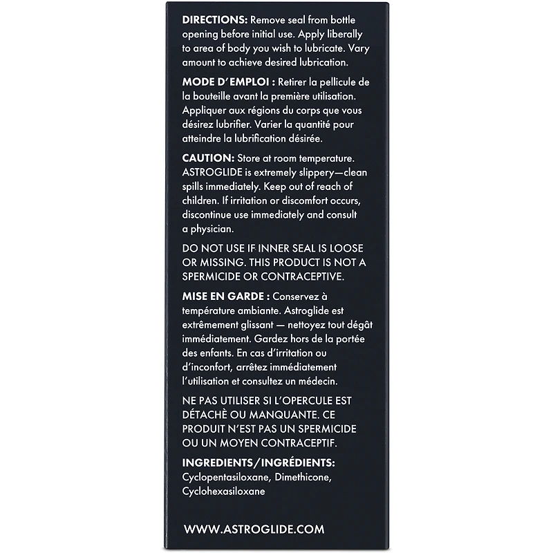 X Premium Silicone Personal Lubricant