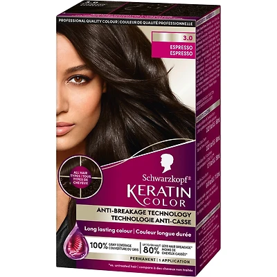 Keratin Color Permanent Hair Cream
