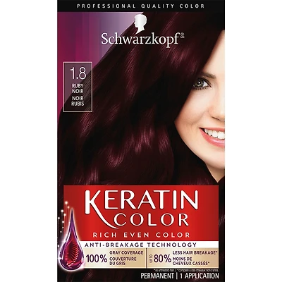 Keratin Color Permanent Hair Cream