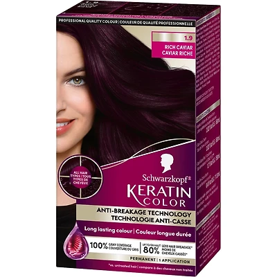Keratin Color Permanent Hair Cream