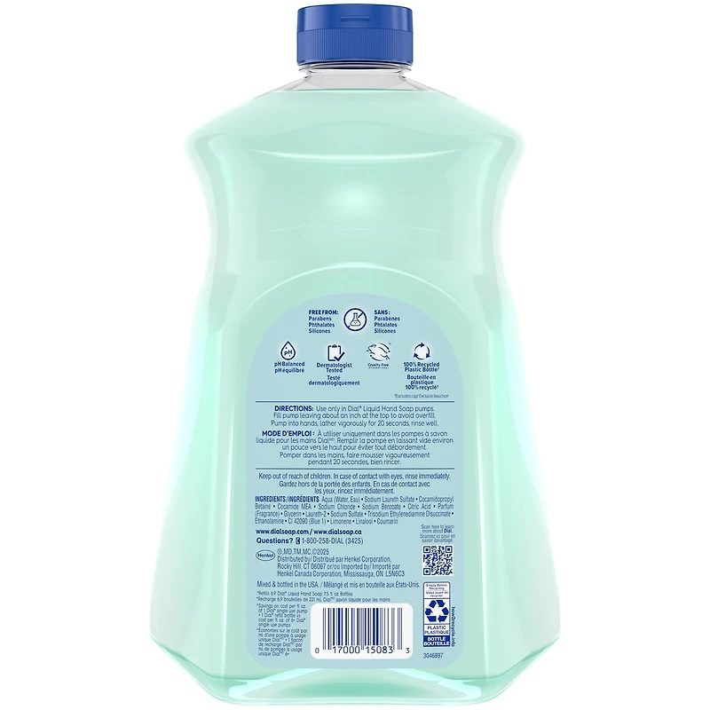 Dial Refill Coconut Water and Mango TM/MC - Plastic Bank