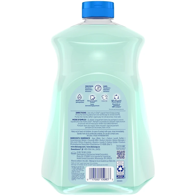 Dial Refill Coconut Water and Mango TM/MC - Plastic Bank