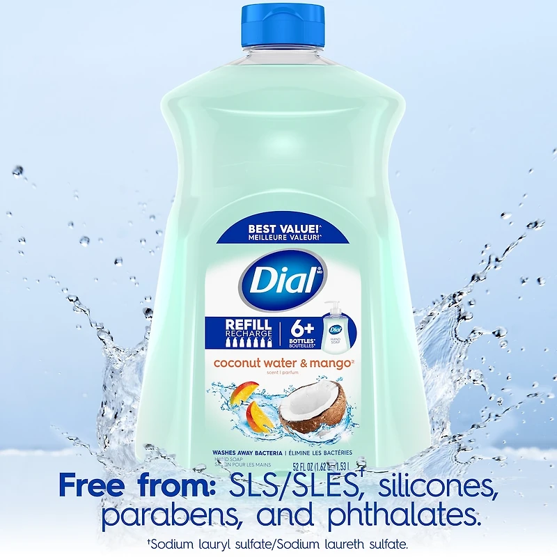 Dial Refill Coconut Water and Mango TM/MC - Plastic Bank