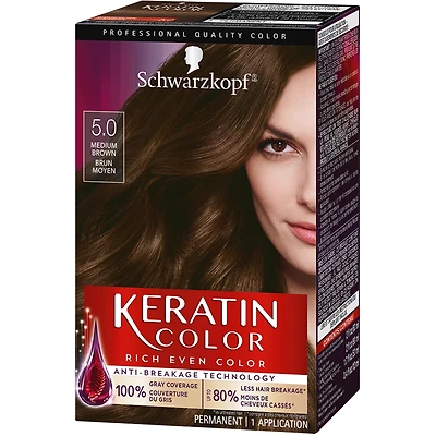 Keratin Color Permanent Hair Cream