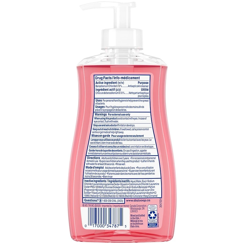 Antibacterial Liquid Hand Soap, Spring Water
