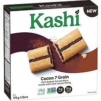 Soft Baked Cereal Bars Cocoa 7 Grain 5 Bars