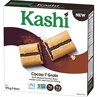 Soft Baked Cereal Bars Cocoa 7 Grain 5 Bars