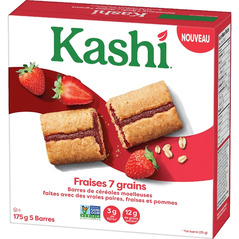 Soft Baked Cereal Bars Strawberry 7 Grain 5 Bars