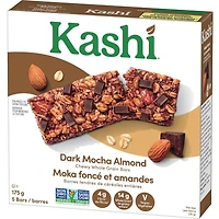 Chewy Whole Grain Bars Dark Mocha Almond