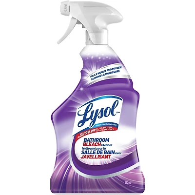 Lysol Spray nettoyant pour salle de bain, tue les moisissures, 99,9 % des bactéries, 950 ml