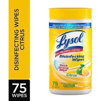 Disinfecting Wipes, Citrus