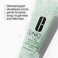 Crème exfoliante soluble