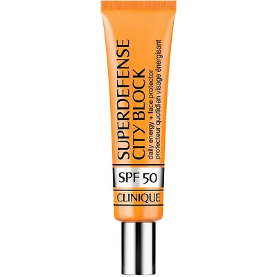 Superdefense City Block Broad Spectrum SPF 50 Daily Energy + Face Protector