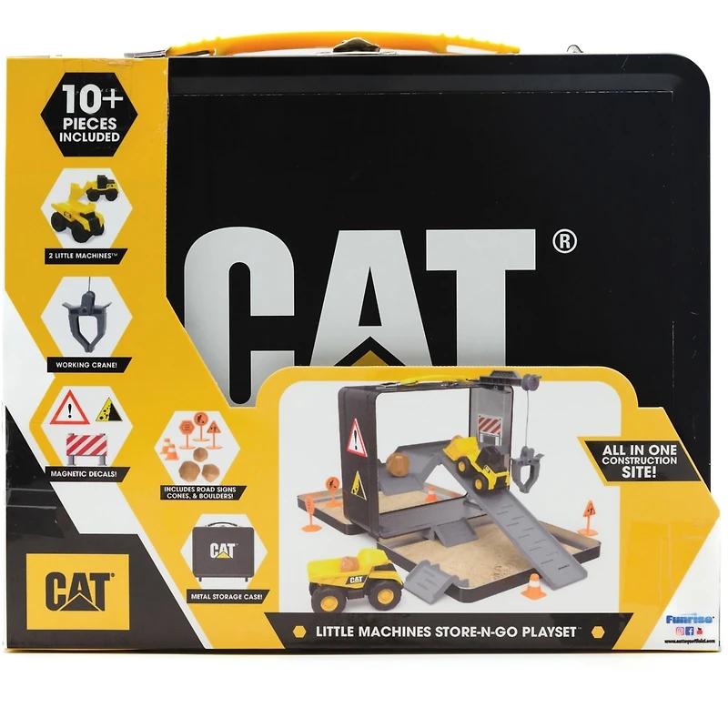 CAT Little Machines Store N' Go Playset