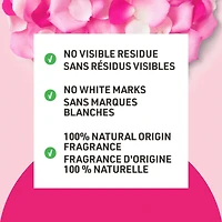 Désodorisant naturel en vaporisateur pour femmes et hommes Schmidt's  Rose & Vanilla pour 48 h de protection anti-odeurs, sans sels d'aluminium, sans traces blanches, sans cruauté, végétalien 91 g
