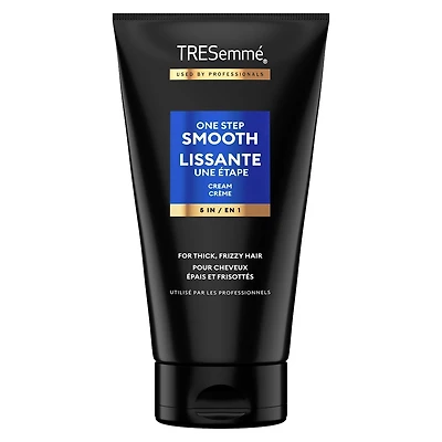Crème Lissante 5 en 1 pour cheveux épais et frisottés TRESemmé One Step Smooth crème coiffante pour lisser les cheveux 148 ml