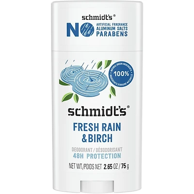 Désodorisant 48 h Fresh Rain & Birch avec 100 % d'ingrédients d'origine naturelle
