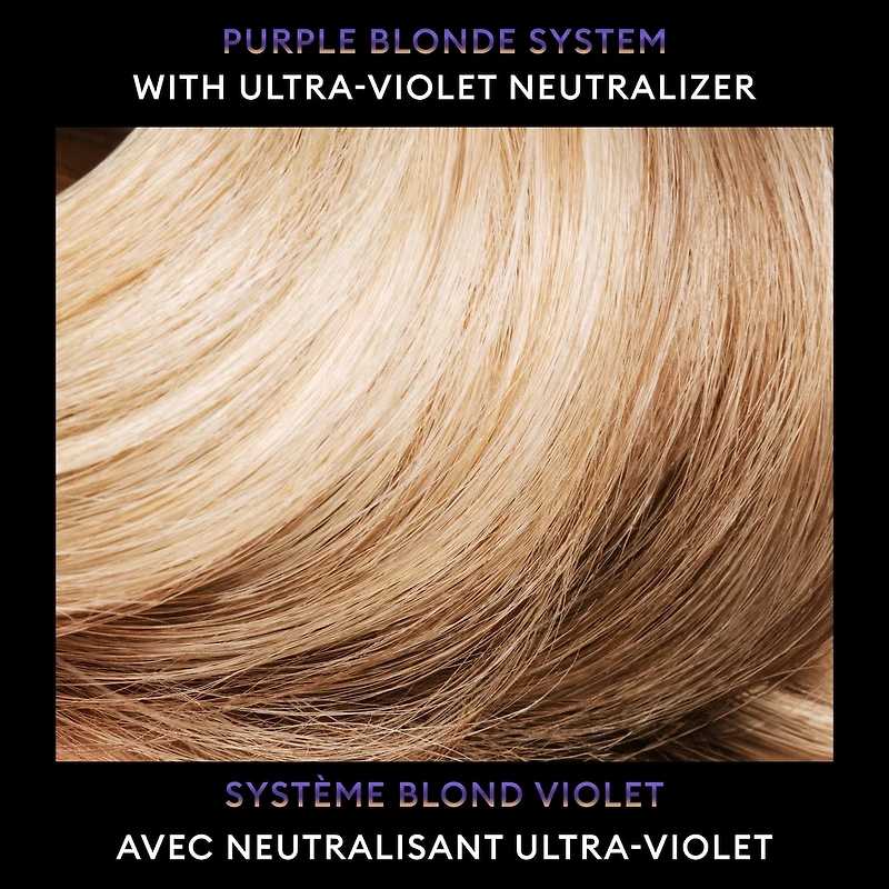 Shampooing pour cheveux blonds ou argentés TRESemmé Purple Blonde Neutraliseur Ultraviolet avec Technologie Pro Style™