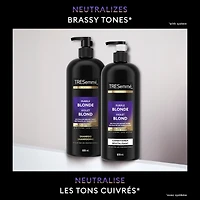 Revitalisant pour cheveux blonds ou argentés TRESemmé Purple Blonde Neutraliseur Ultraviolet avec Technologie Pro Style™ 828 ml
