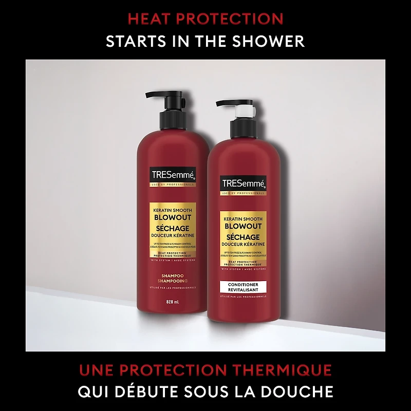 Revitalisant pour cheveux frisottés TRESemmé Keratin Smooth Lamellar Discipline avec Technologie Pro Style™