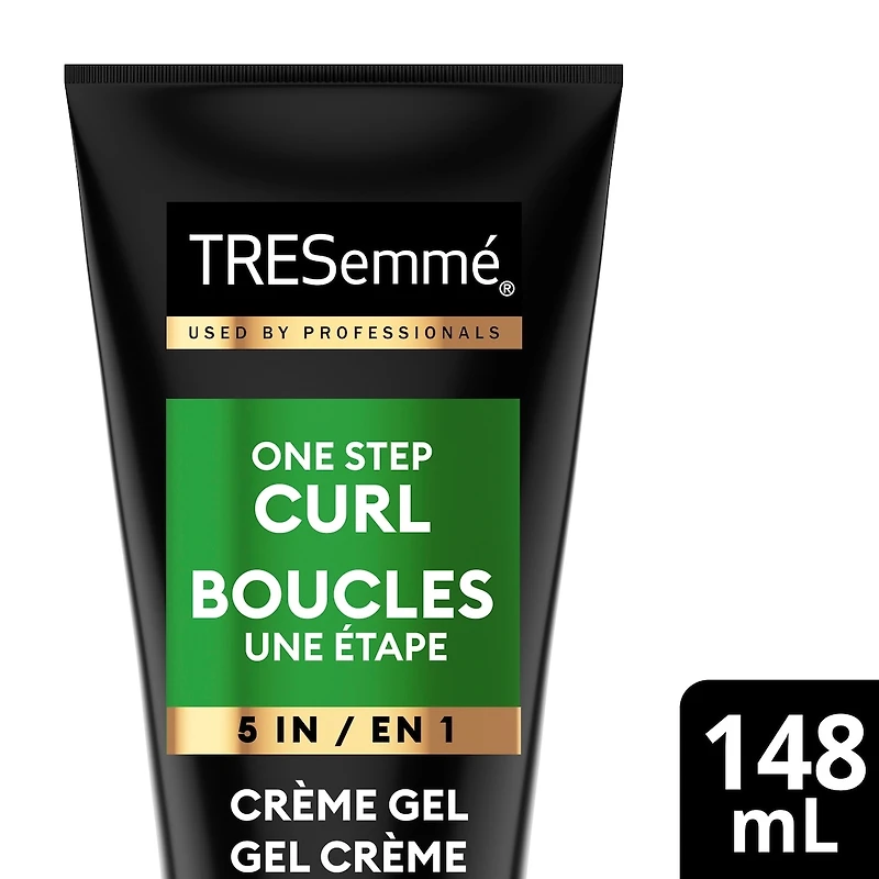 One-Step Curl Crème Gel for thick, frizzy hair 5 in 1 multi-tasking hair styling product