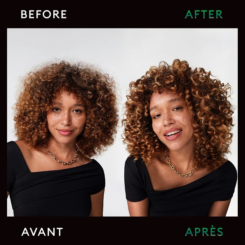 One-Step Curl Crème Gel for thick, frizzy hair 5 in 1 multi-tasking hair styling product