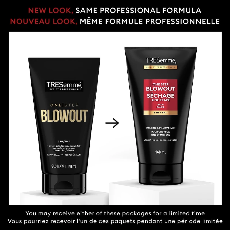 One-Step Blowout 5-in-1 Blow Dry Balm for fine, medium hair Heat Protectant multi-tasking hair heat protector and hair treatment