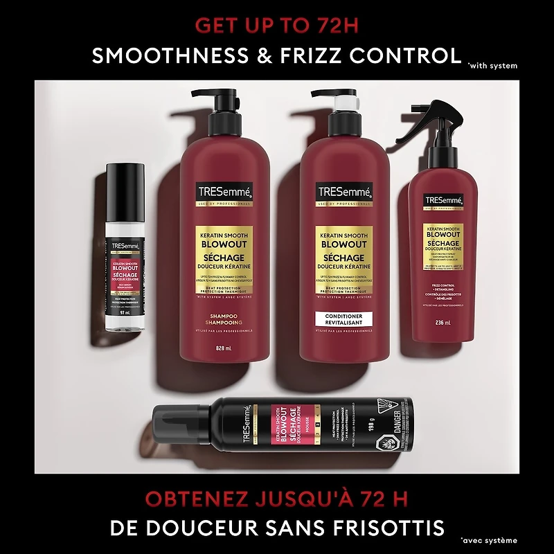 Keratin Smooth Weightless Leave-In Hair Conditioner Lotion hair care for salon-smooth style seals up to 88% of split ends