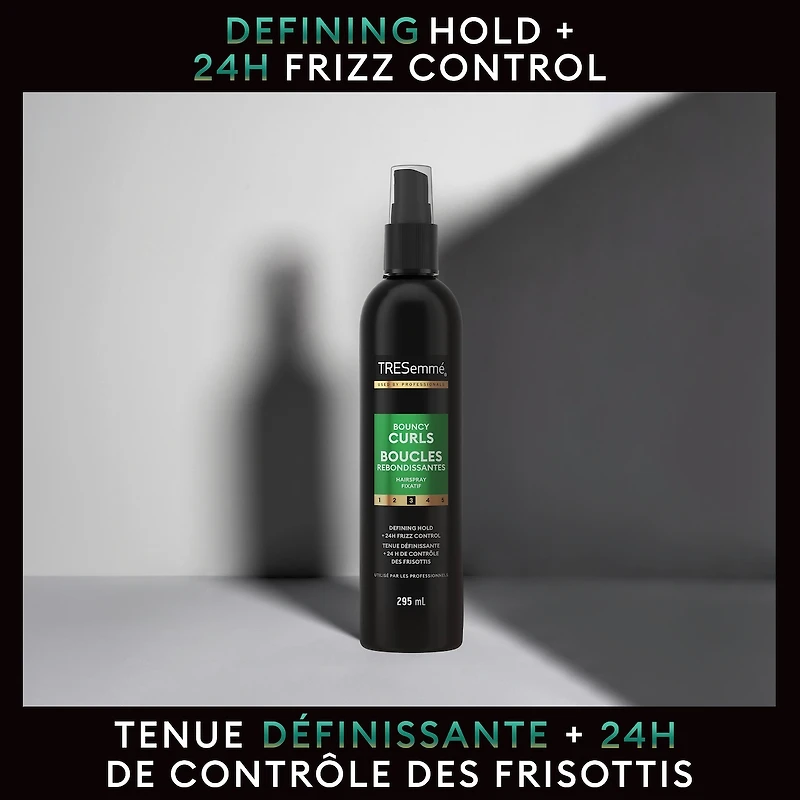 TRESemmé  Hairspray Non Aero Bouncy Curls for 24H Touchable Hold and Frizz Control