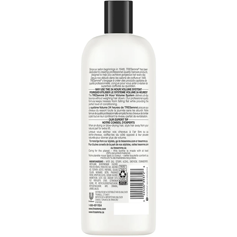 Revitalisant TRESemmé 24 Hour Volume 828 ML