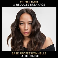 Leave-in Heat Protection Spray for silky, smooth hair Protecting Heat + anti-frizz and breakage protection