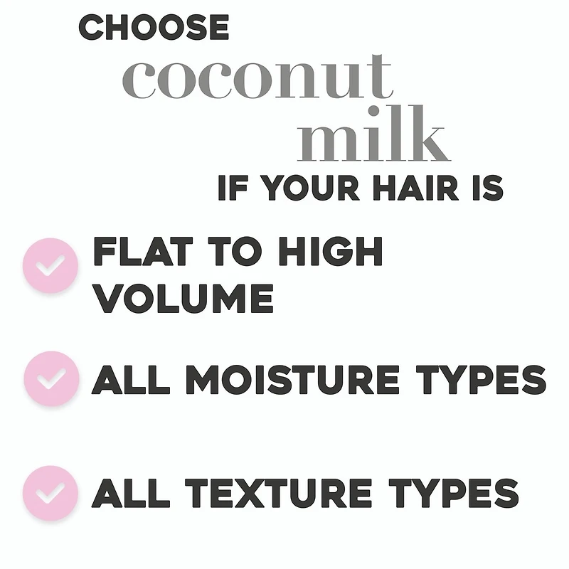 Nourishing + Coconut Milk Moisturizing Shampoo