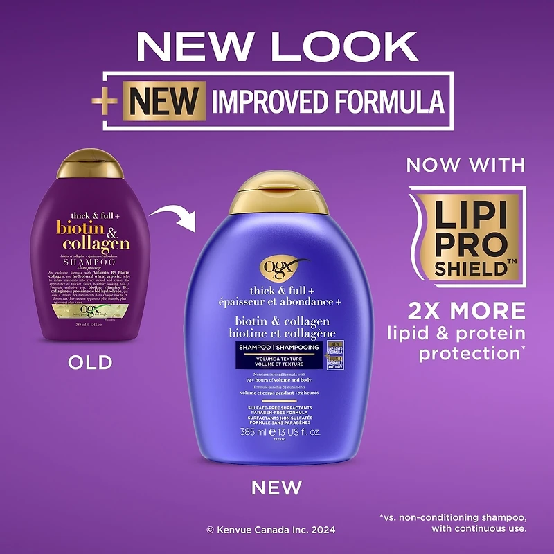 Thick & Full + Biotin & Collagen Volumizing Shampoo