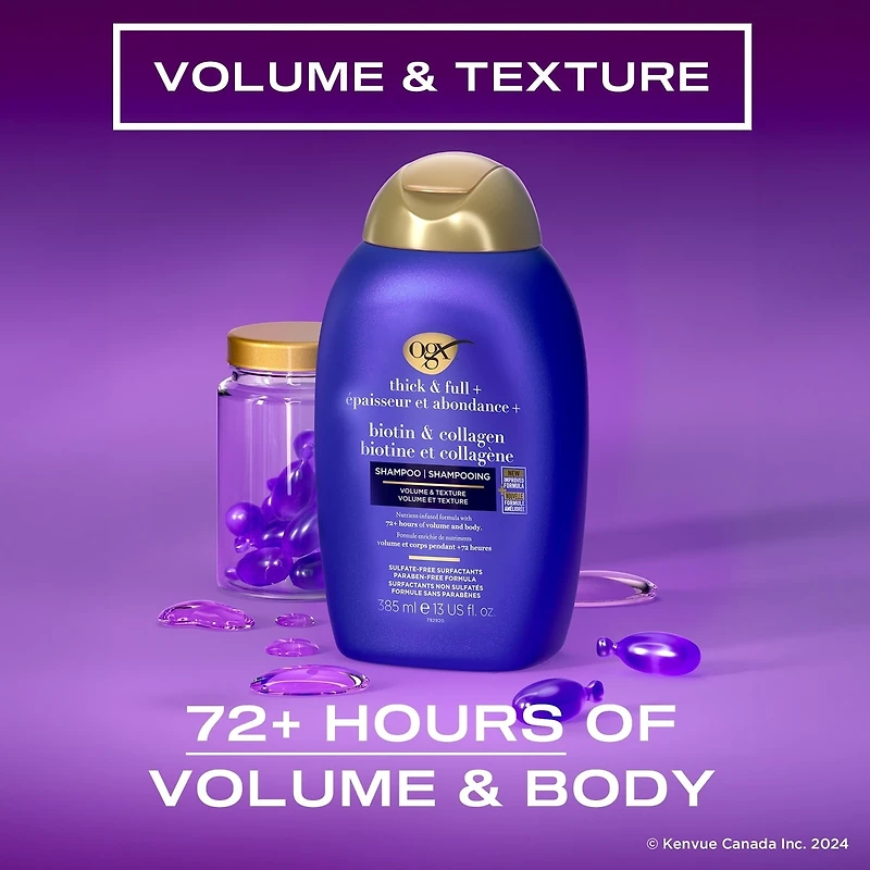 Thick & Full + Biotin & Collagen Volumizing Shampoo