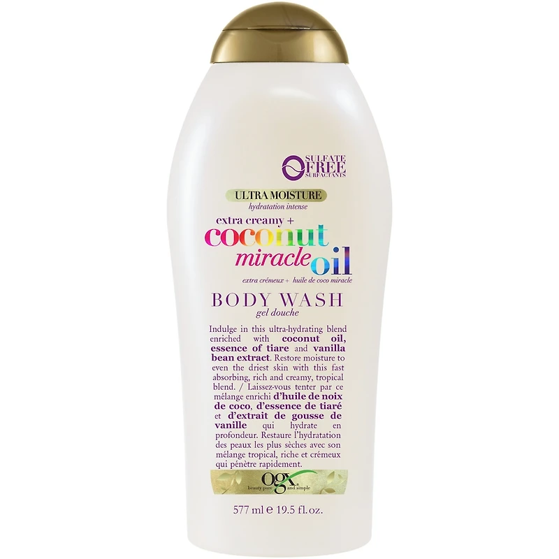Extra Creamy + Coconut Miracle Oil Ultra Moisture Body Wash
