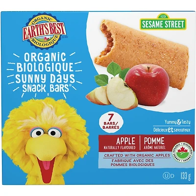 Organic Apple Sunny Days Snack Bars