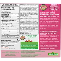 Barres Sunny Days biologiques aux fraises