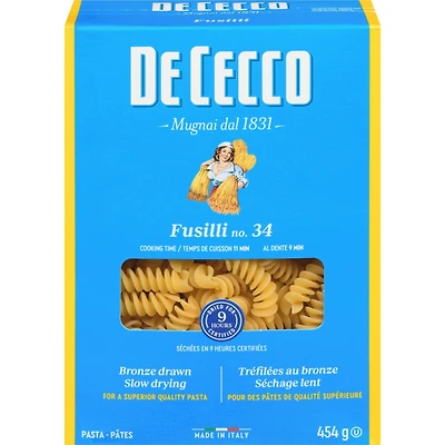 Pâtes Fusilli No. 34