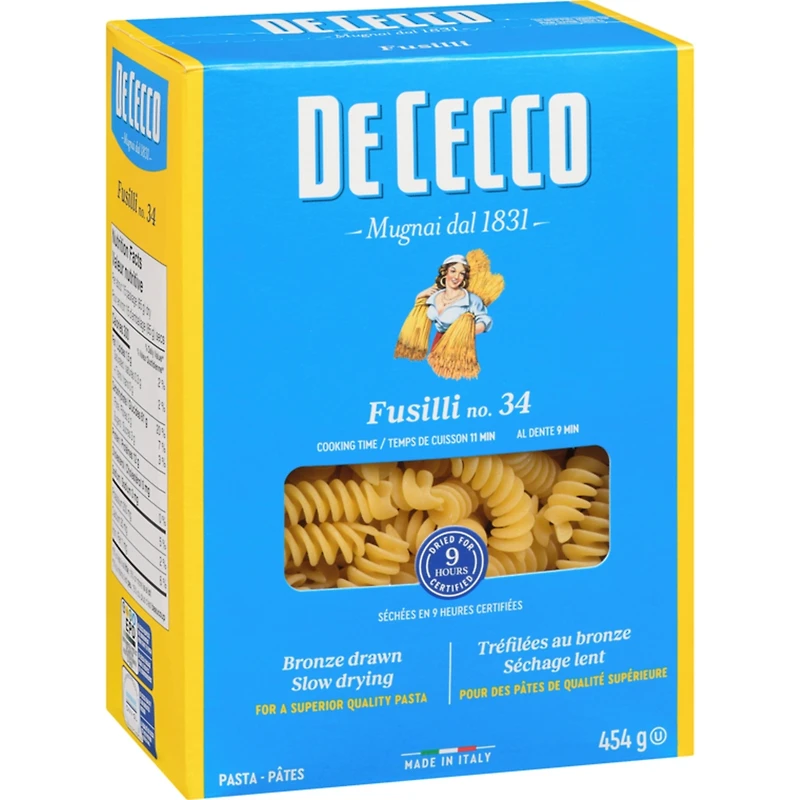 Pâtes Fusilli No. 34