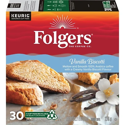 Capsules de café K-Cup biscotti à la vanille 30 Capsules