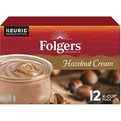 Hazelnut Cream K-Cup Coffee Pods 12 Count