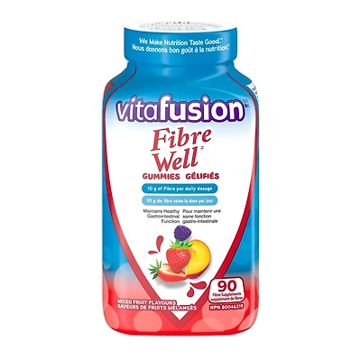 Suppléments gélifiés Fibre Well avec fibres